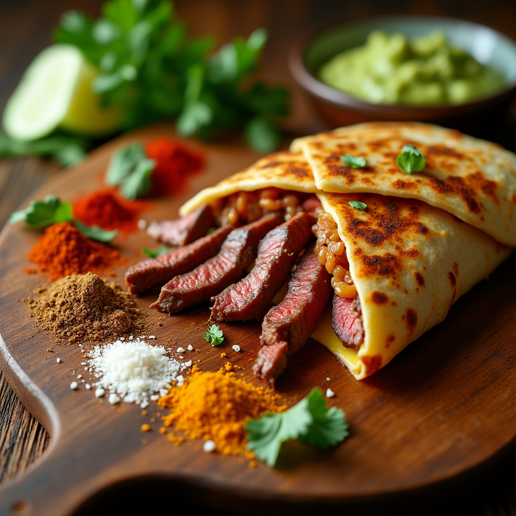 seasonings for steak quesadilla