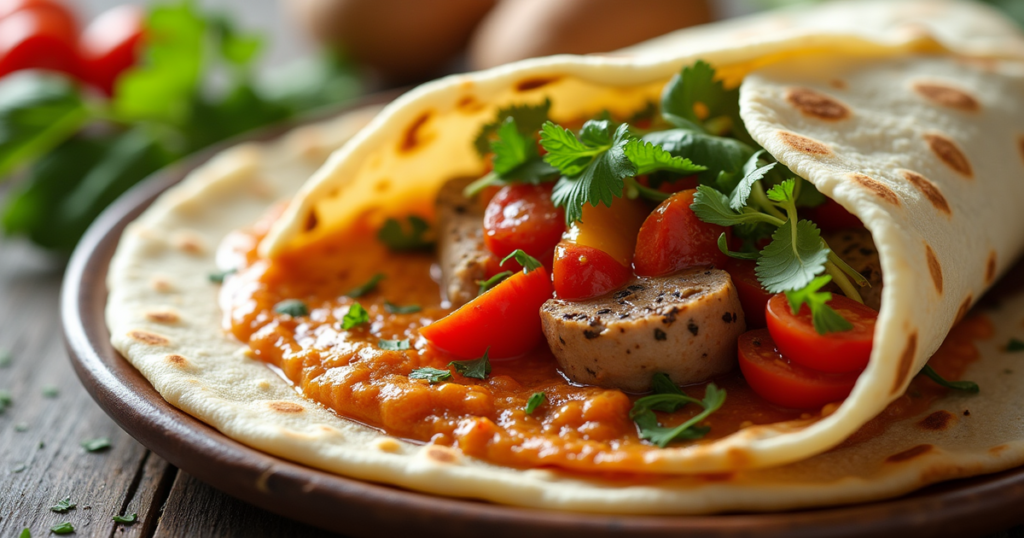 Lavash wrap
